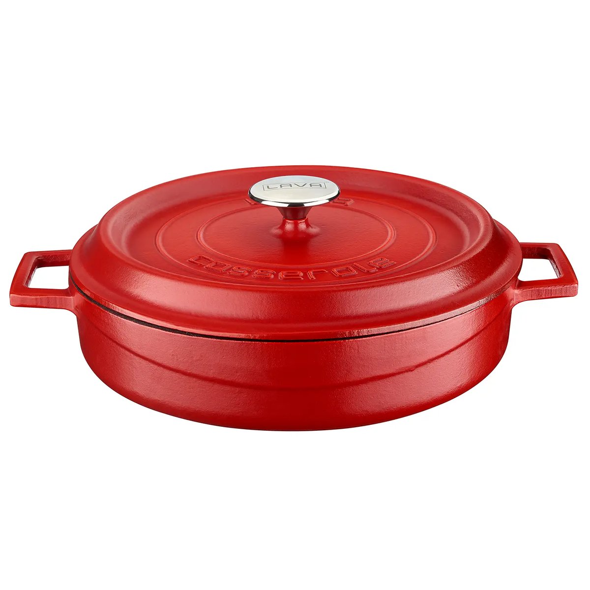 Lava okrogli nizki Dutch oven