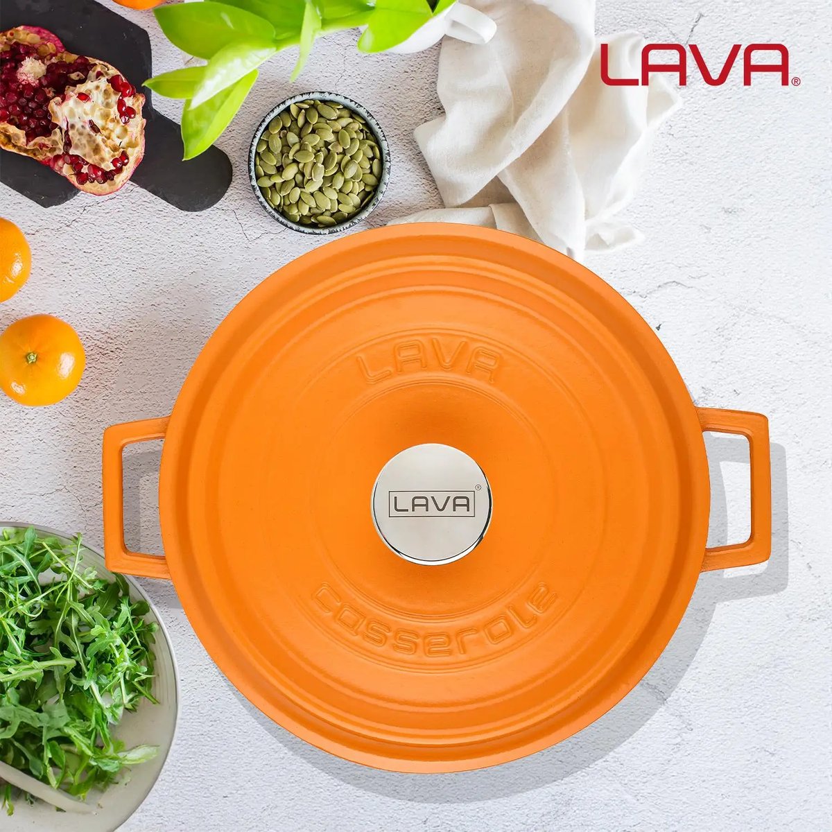 Lava okrogli nizki Dutch oven - slika 7