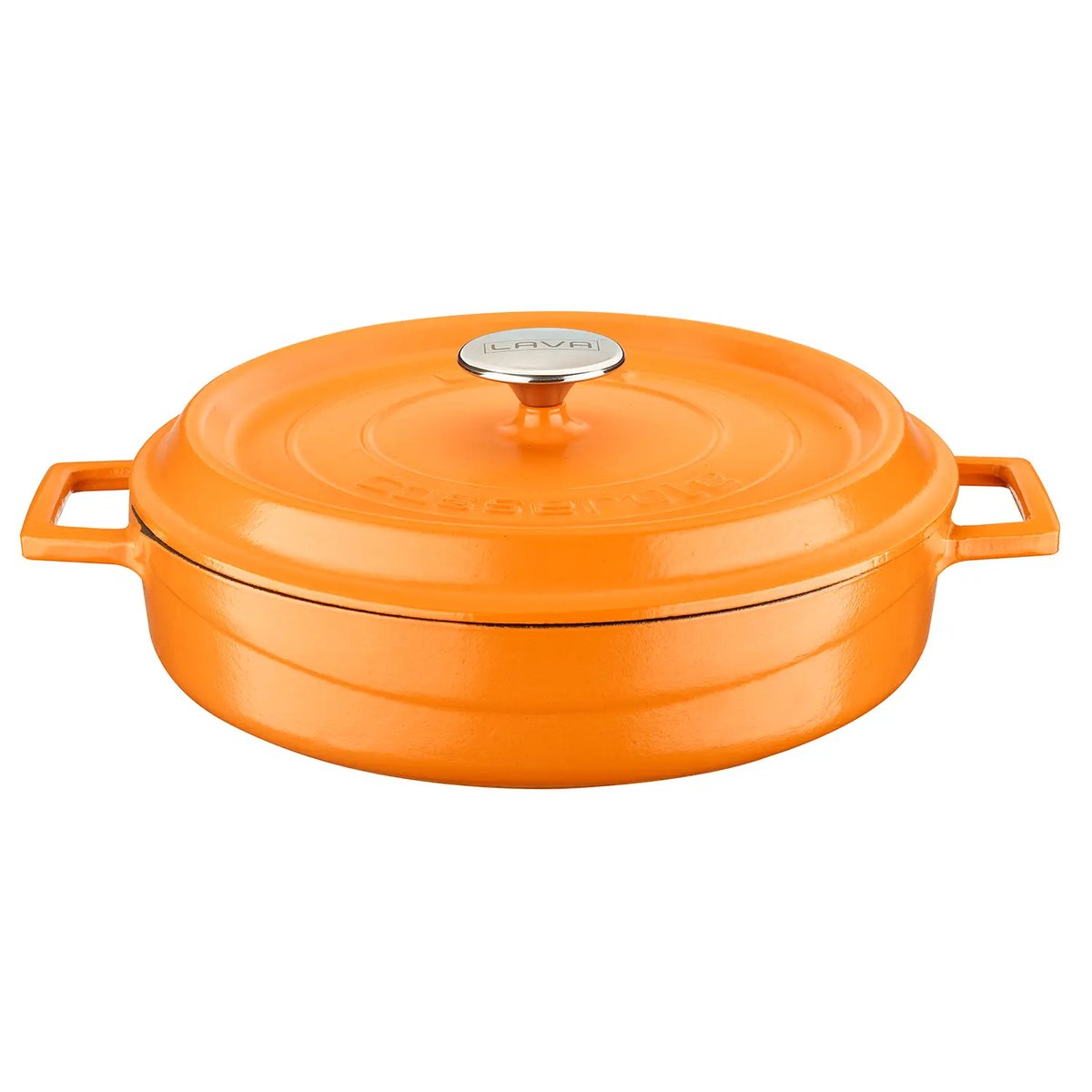 Lava okrogli nizki Dutch oven