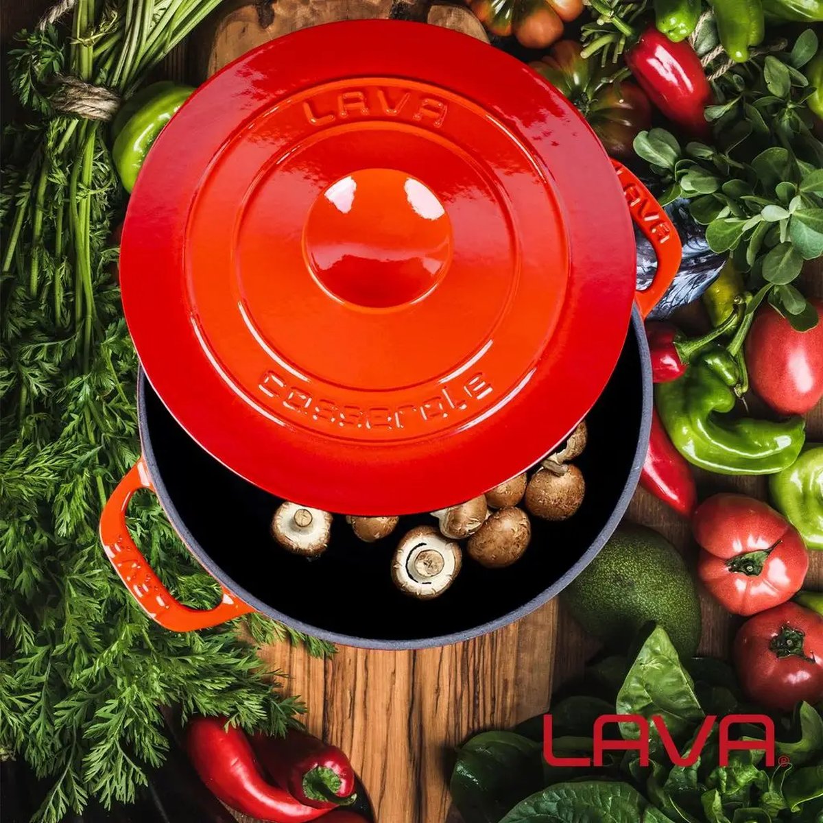 Lava okrogli nizki Dutch oven - slika 7